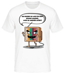 Ich Bleibe So Wie Ich Bin · Männer T-Shirt B&C