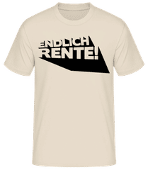 Endlich Rente! · Männer Basic T-Shirt