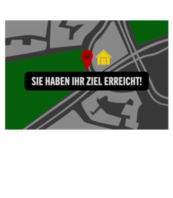 Sie Haben Ihr Ziel Erreicht - Fußmatte - Weiß - Vorne