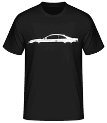 'Audi A5 8F' Silhouette · Camiseta básica para hombre