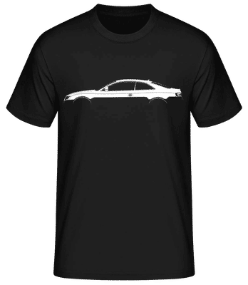 'Audi A5 8F' Silhouette - Men's Basic T-Shirt - Black - Front
