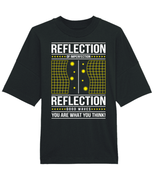 Aperçu: Reflection - T-shirt Bio unisexe Stanley Stella extra large - Noir - Devant