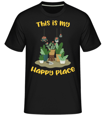 This Is My Happy Place -  T-Shirt Shirtinator homme - Noir - Devant