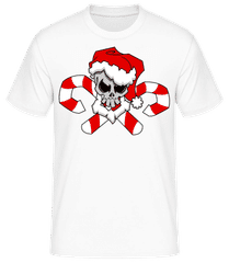 Weihnachtsschädel · Männer Basic T-Shirt