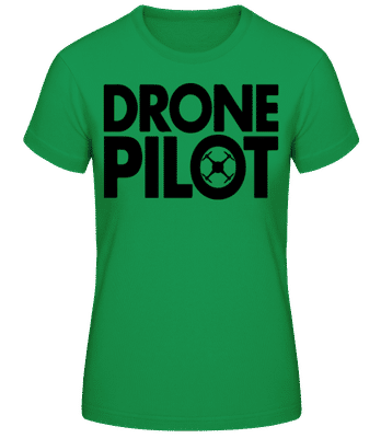 Drone Pilot - Frauen T-Shirt B&C - Irischgrün - Vorne