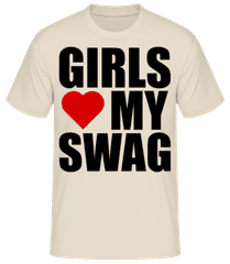 Girls Love My Swag · T-shirt homme B&C