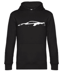 'McLaren 765LT' Silhouette · Pánská standardní mikina s kapucí