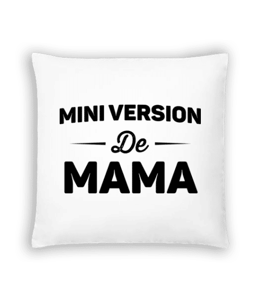 Aperçu: Mini Version De Mama - Coussin - Blanc - Devant