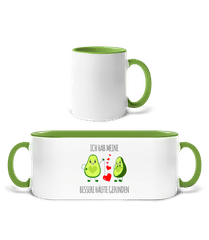 Avocado Love · Tasse zweifarbig
