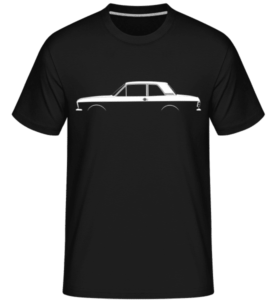 Aperçu: 'Ford Cortina Mk II' Silhouette -  T-Shirt Shirtinator homme - Noir - Devant