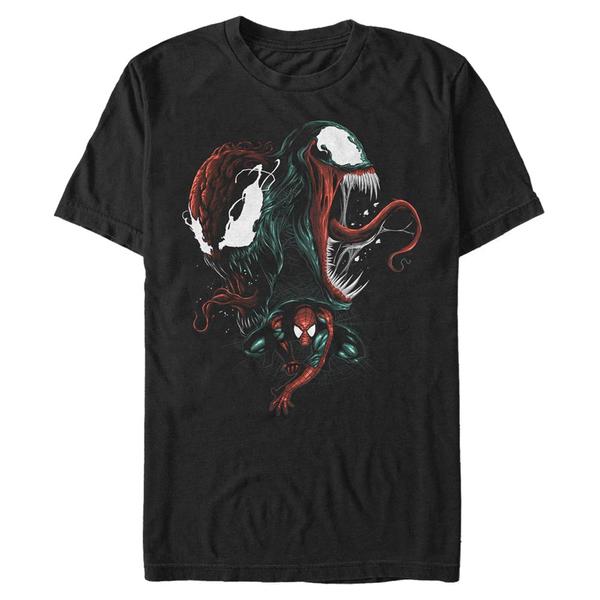 Aperçu: Marvel - Spider-Man - Photo de groupe Bad Conscience - Homme T-shirt - Noir - Devant