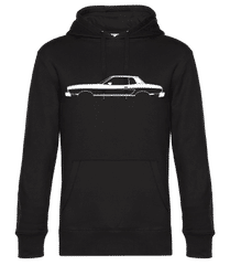 'Ford Mustang Ghia Coupe1974' Silhouette · Männer Standard Hoodie