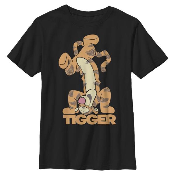Aperçu: Disney - Winnie l'ourson - Tigr Bounce - Enfant T-shirt - Noir - Devant