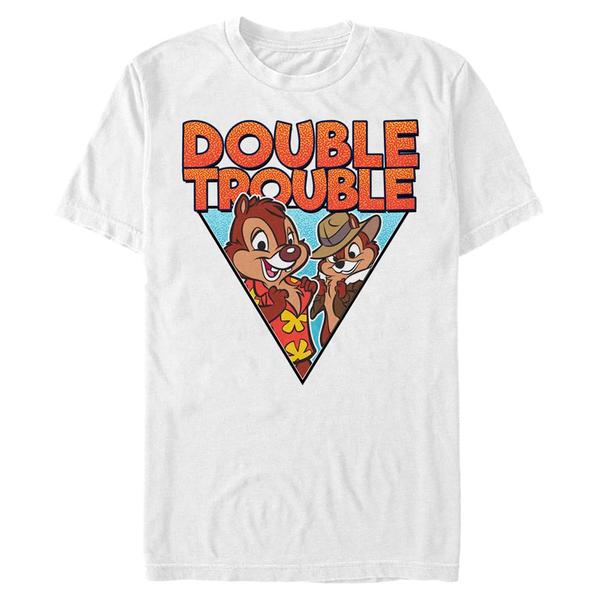 Aperçu: Disney Classics - Chip 'n Dale - Chip and Dale Buddy Tee R - Homme T-shirt - Blanc - Devant