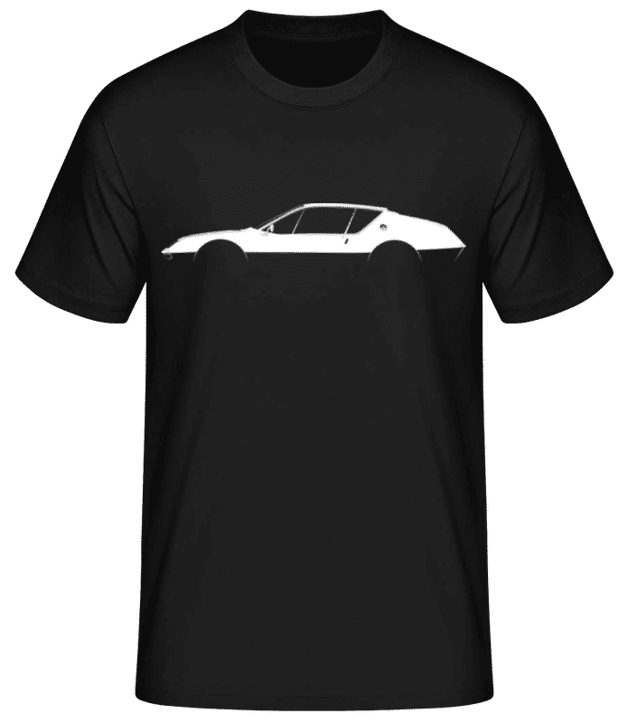 Náhled: 'Alpine A310' Silhouette - Pánské basic tričko - Černá - Napřed