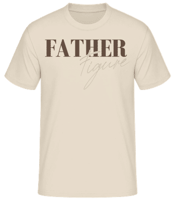 Father Figure - Männer T-Shirt B&C - Creme - Vorne