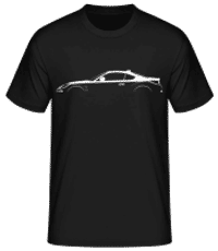 'Toyota 86 ZN8' Silhouette - Männer Basic T-Shirt - Schwarz - Vorne