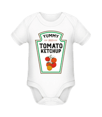 Baby Yummy Tomato Ketchup 2023 · Body manches courtes bio