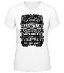 Man Nennt Mich Sebastian · Frauen T-Shirt B&C