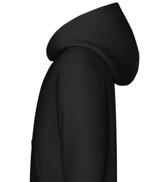 Drapeau mûré France - Sweat à capuche Enfant - Noir - Gauche