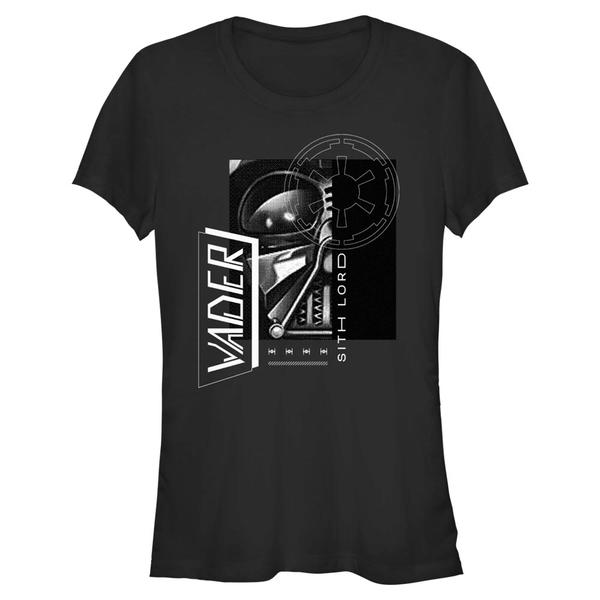 Aperçu: Star Wars - Obi-Wan Kenobi - Darth Vader Sith Lord - Femme T-shirt - Noir - Devant