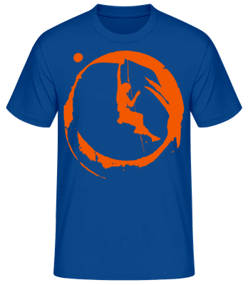 Climbing - T-shirt standard Homme - Bleu royal - Devant