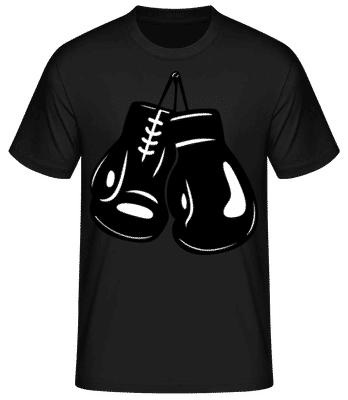 Gants De Boxe - T-shirt standard Homme - Noir - Devant
