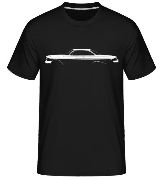 Aperçu: 'Chevrolet Impala SS 1961' Silhouette -  T-Shirt Shirtinator homme - Noir - Devant