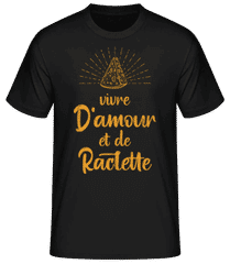 Vivre D'amour Et De Raclette · T-shirt standard Homme