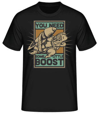 You Need Some Little - Men's Basic T-Shirt - Black - Front