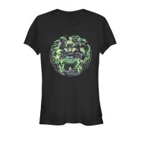 Disney zločinci - Skupina Epitome of Evil - Dámské Tričko - Černá - Napřed