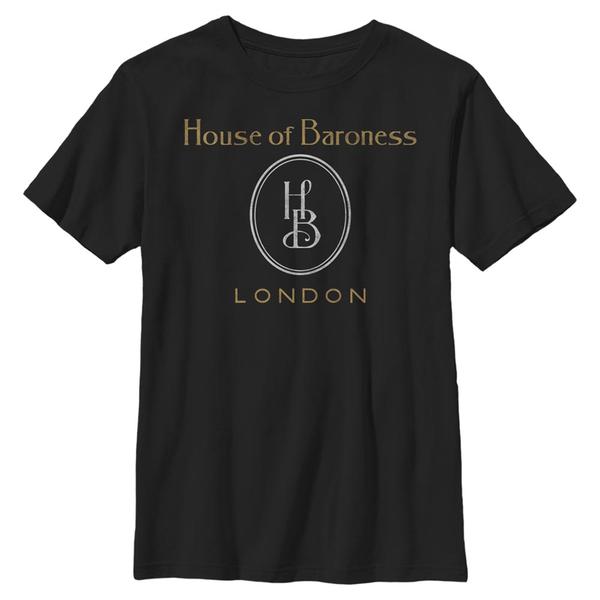 Aperçu: Disney Classics - Cruella - Logo House - Enfant T-shirt - Noir - Devant
