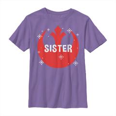 Star Wars - Rebelle Overlay Sister - Christmas - Enfant T-shirt