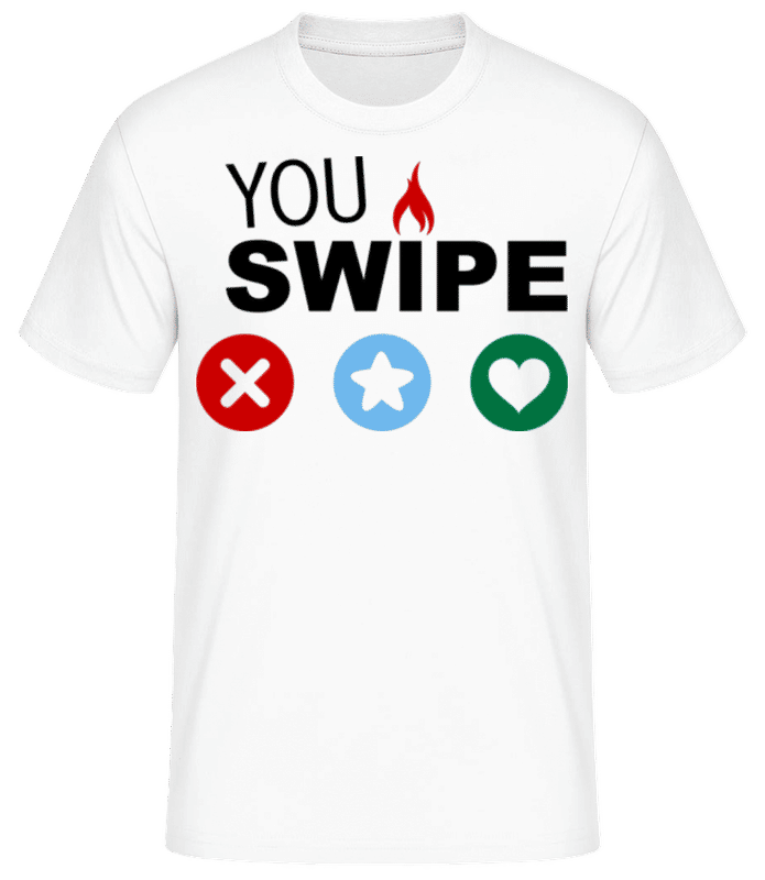 Vorschau: Your Choice - Männer Basic T-Shirt - Weiß - Vorne