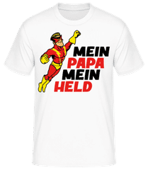 Mein Papa Mein Held · Männer Basic T-Shirt