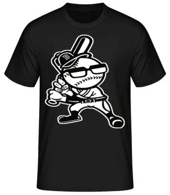 Brooklyn Baseball - Pánské basic tričko - Černá - Napřed