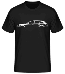 'Audi A4 Allroad (B9)' Silhouette · Pánské basic tričko