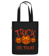 Trick Or Treat - Sac en toile bio - Noir - Devant