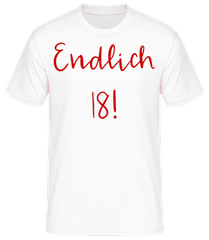 Endlich 18! · Männer T-Shirt B&C