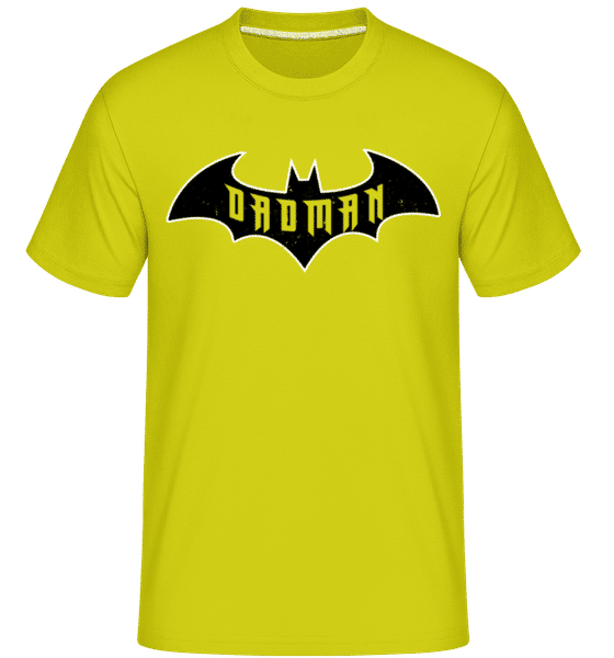 Aperçu: Dadman -  T-Shirt Shirtinator homme - Citron vert - Devant