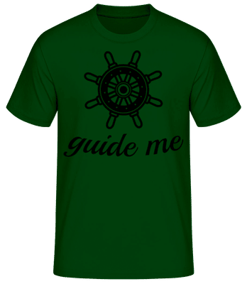 Guide Me - T-shirt standard Homme - Vert bouteille - Devant
