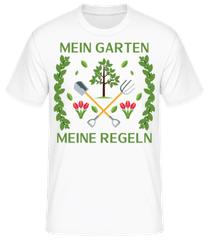 Mein Garten Meine Regeln · Männer T-Shirt B&C