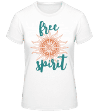 Free Spirit - T-shirt standard Femme - Blanc - Devant