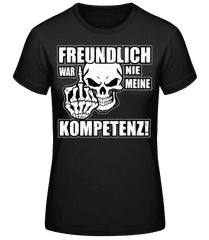 Nicht Meine Kompetenz · Frauen Basic T-Shirt