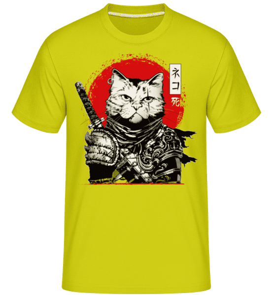 Preview: Catana Of Death -  Shirtinator Men's T-Shirt - Lime - Front