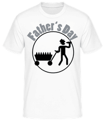 Father's Day Icon Letters · Men's B&C T-Shirt