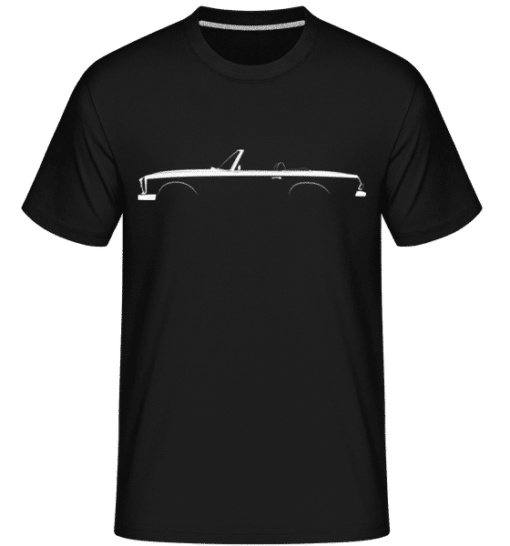 Aperçu: 'Mercedes SL W113' Silhouette -  T-Shirt Shirtinator homme - Noir - Devant