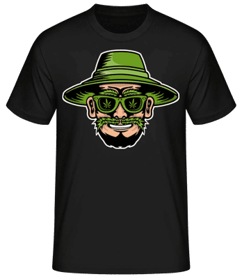 Weed Farmer - T-shirt standard Homme - Noir - Devant