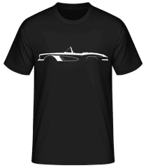 'Chevrolet Corvette C1 1961' Convertible Silh. · Men's Basic T-Shirt