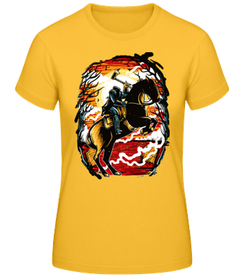 Headless Horseman - T-shirt standard Femme - Jaune doré - Devant